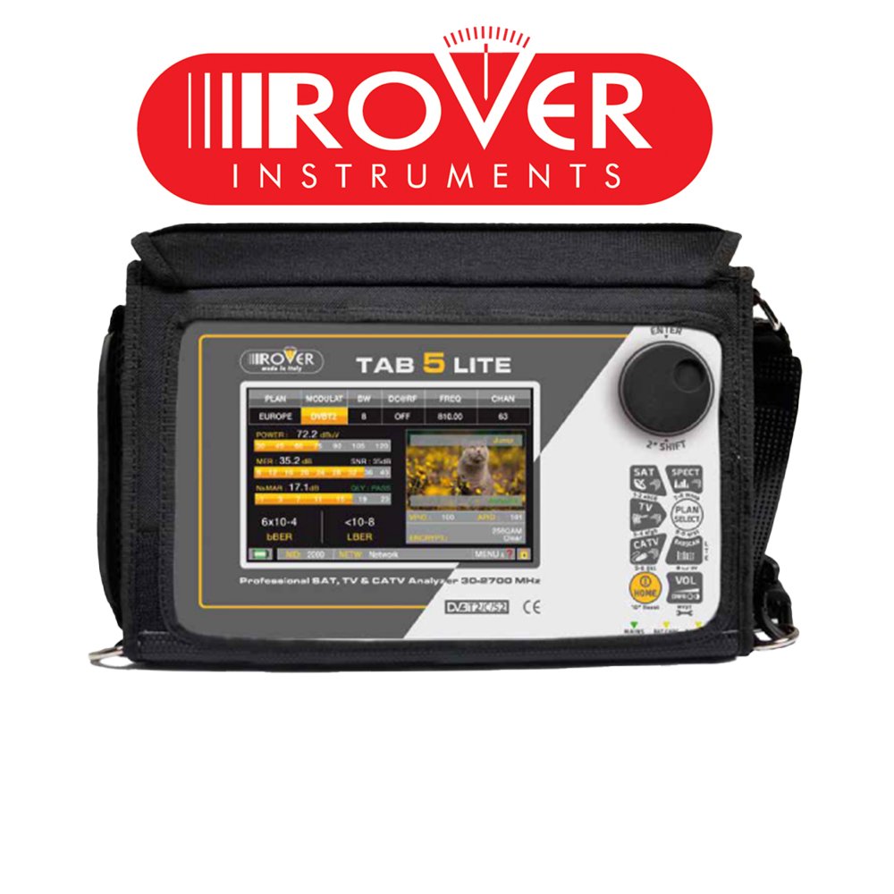 Rover Spectrum Analyser DVBT DVBS/S2  DVBC - Click for more info